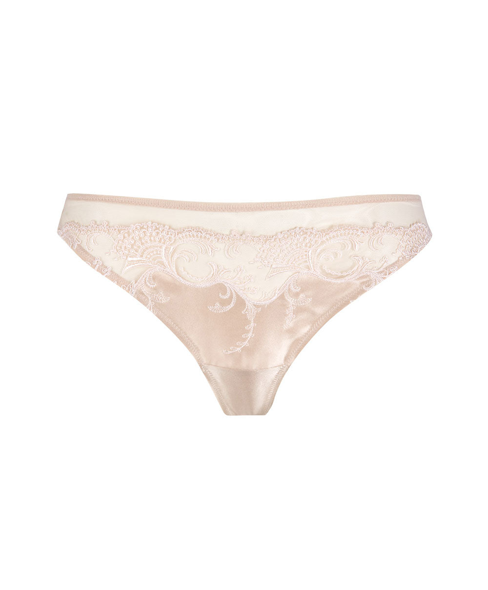 Tanga en soie Lise Charmel Splendeur soie aurore ACC0080-SR