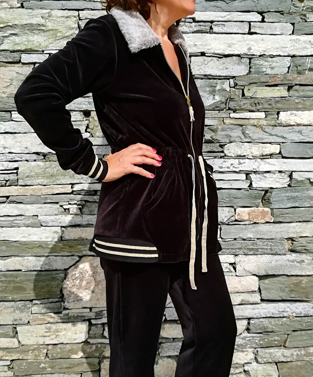 Tenue d'intérieur en velours Mood15 Canat 18H-610513-350