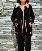 Tenue d'intérieur en velours Mood15 Canat 18H-610513-350