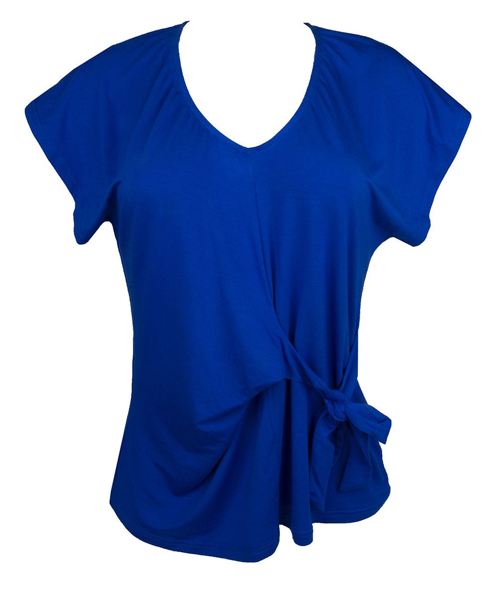 Top de plage La Chiquissima bleu electric Antigel Bain ESB4014-ME