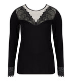 Top manches longues Antigel de Lise Charmel Sexy Bohême noir ELJ4440-NO