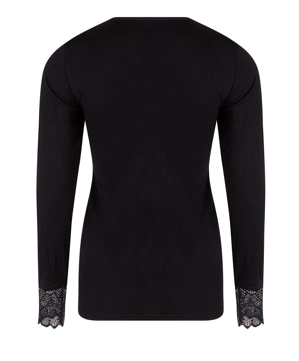 Top manches longues Antigel de Lise Charmel Sexy Bohême noir ELJ4440-NO