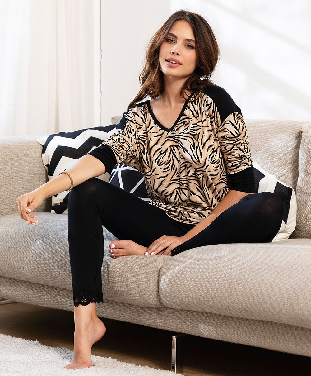 Tunique Antigel de Lise Charmel Tigre Rebelle tigre blond ELH4878-TB