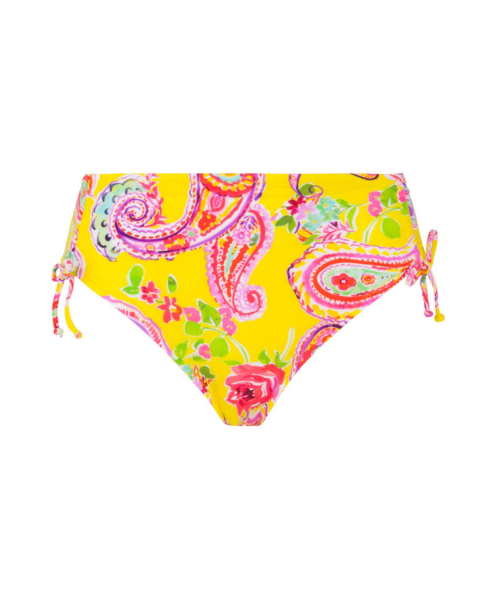 Culotte de bain à coulisses La Holi Antigel jaune Antigel Bain FBB0634-JH