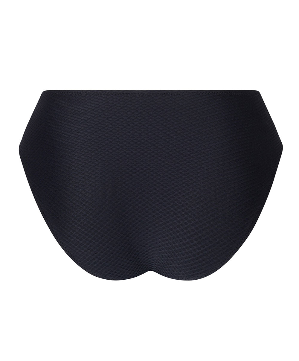 Culotte de bain à coulisses La Vogueuse noir Antigel Bain FBB0607-NO 2