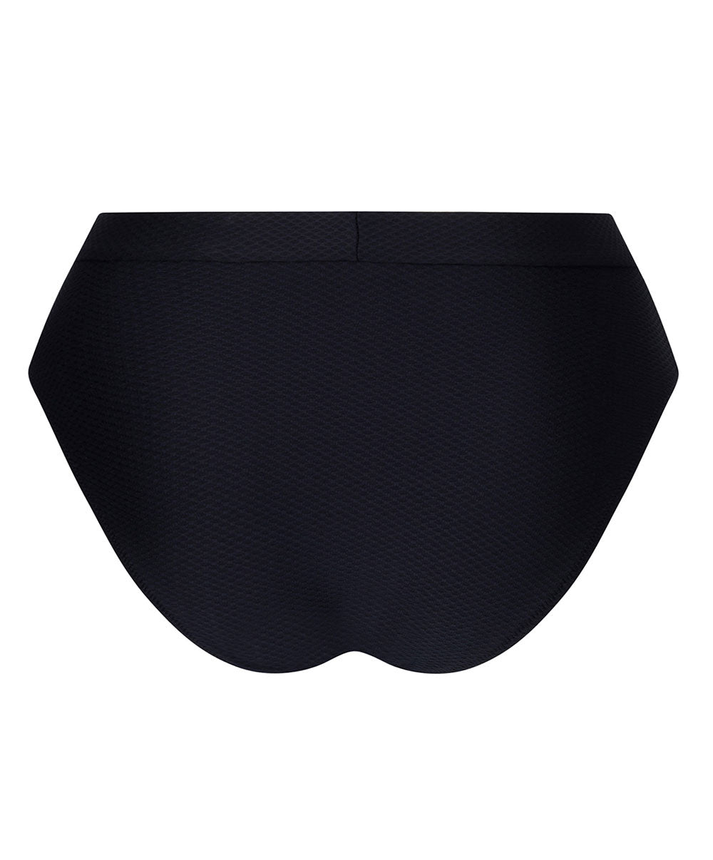 Culotte de bain rétro taille haute La Vogueuse noir Antigel Bain EBB1107-NO 4
