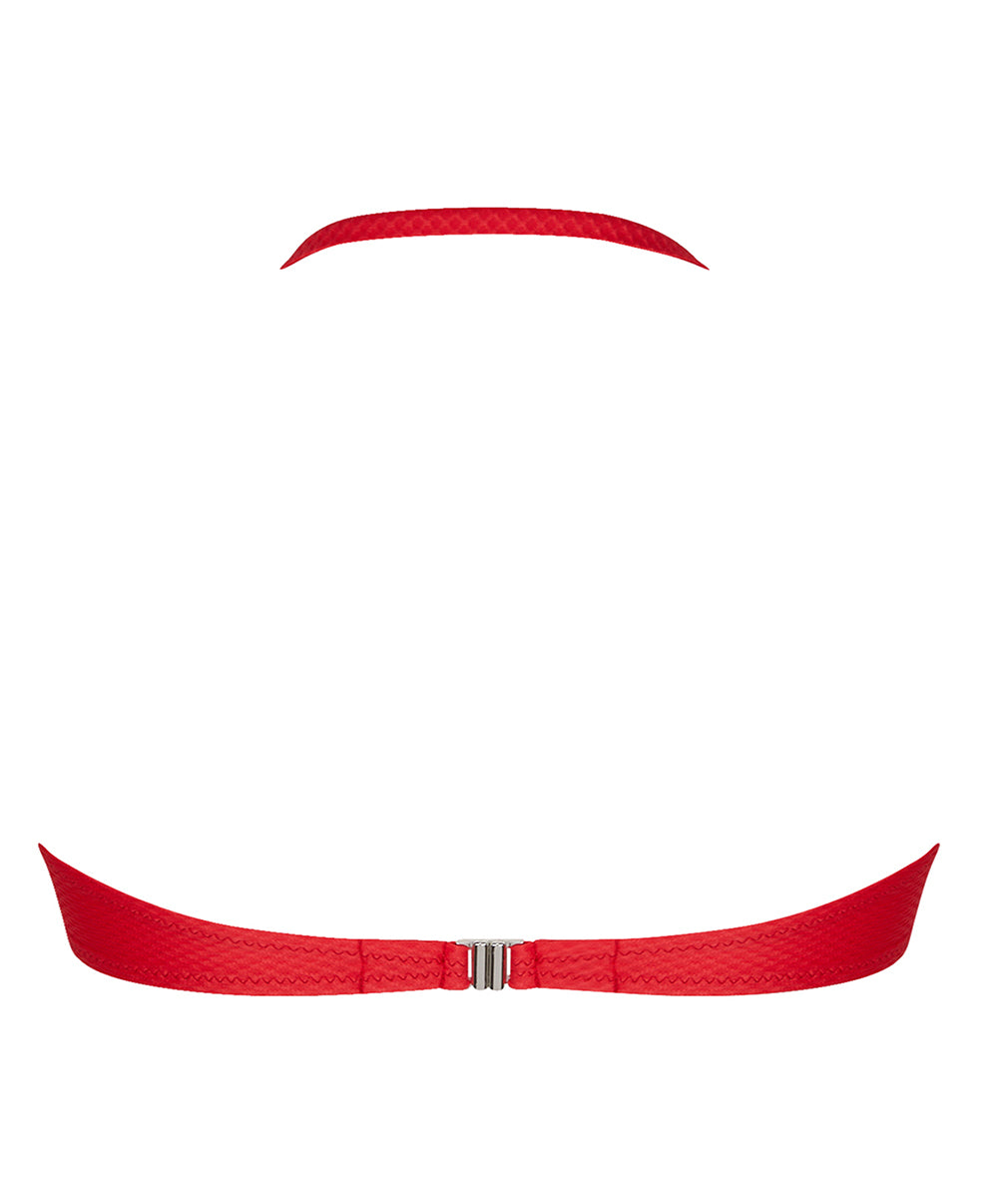 Maillot de bain bandeau coque La Vogueuse corail vogue Antigel Bain EBB7107-CV 2