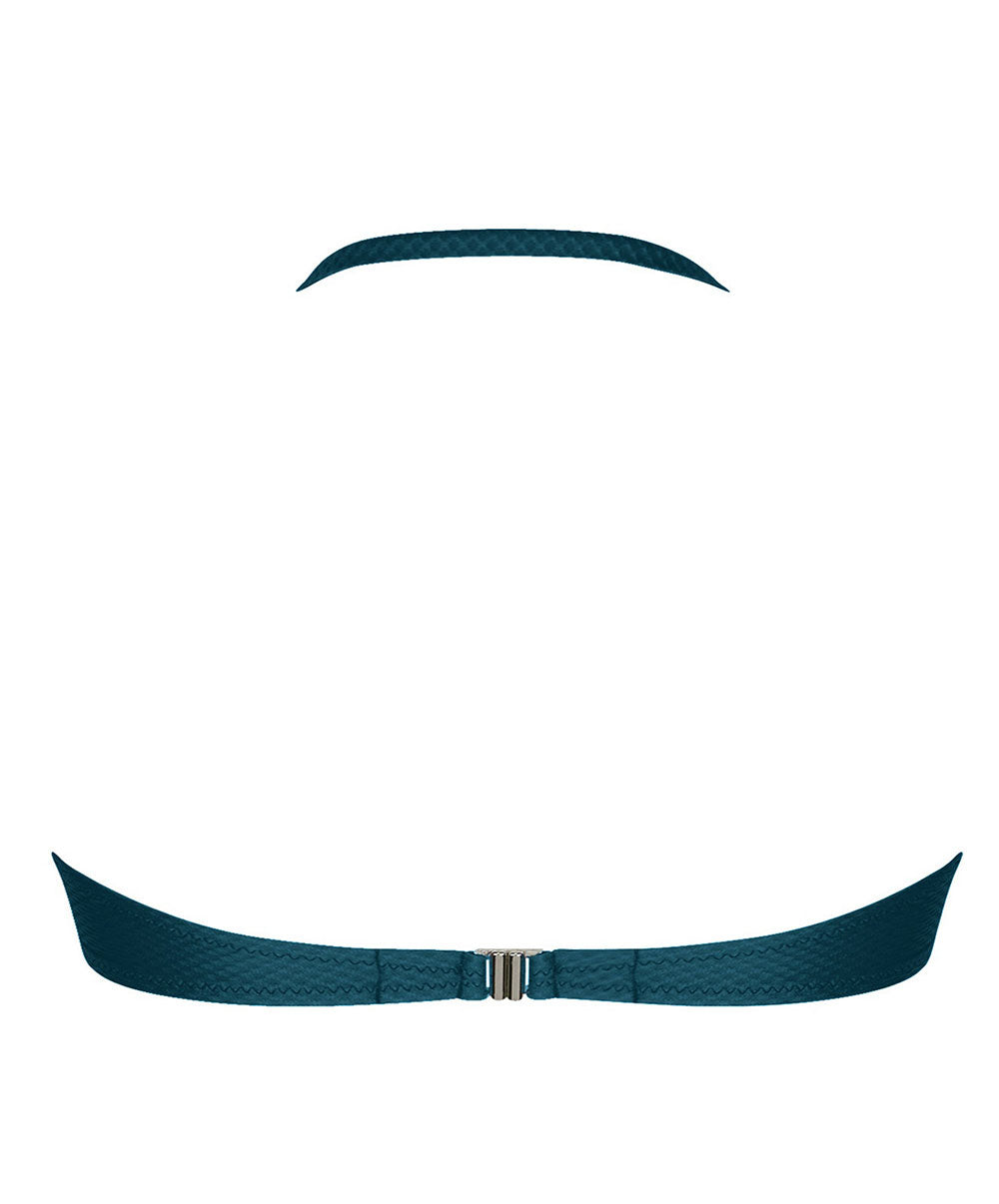 Maillot de bain bandeau coque La Vogueuse vert vogue Antigel Bain EBB7107-VV 2