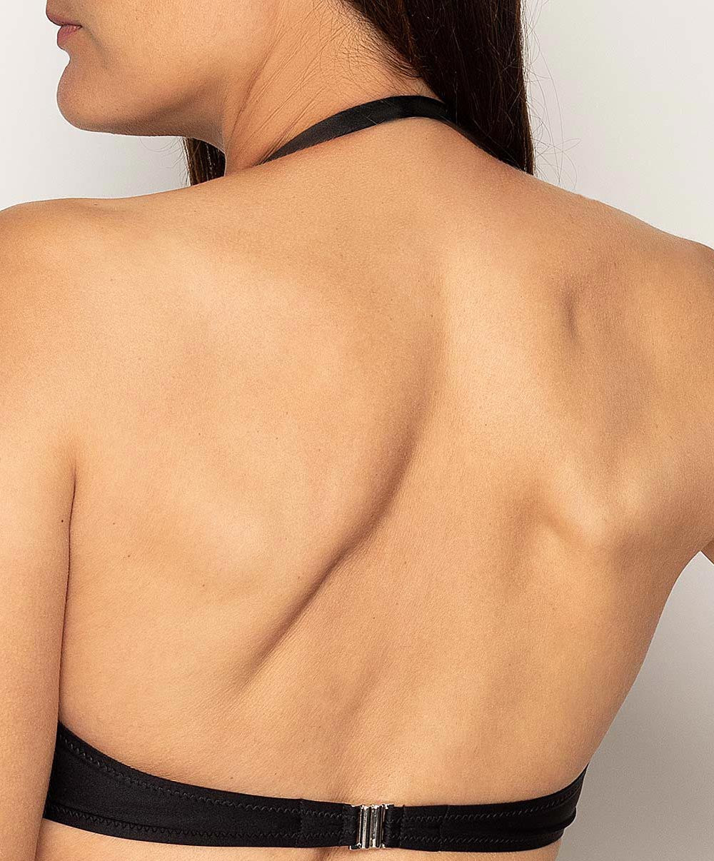 Maillot de bain bandeau coque La La Antigel noir Antigel Bain EBA7172-NO