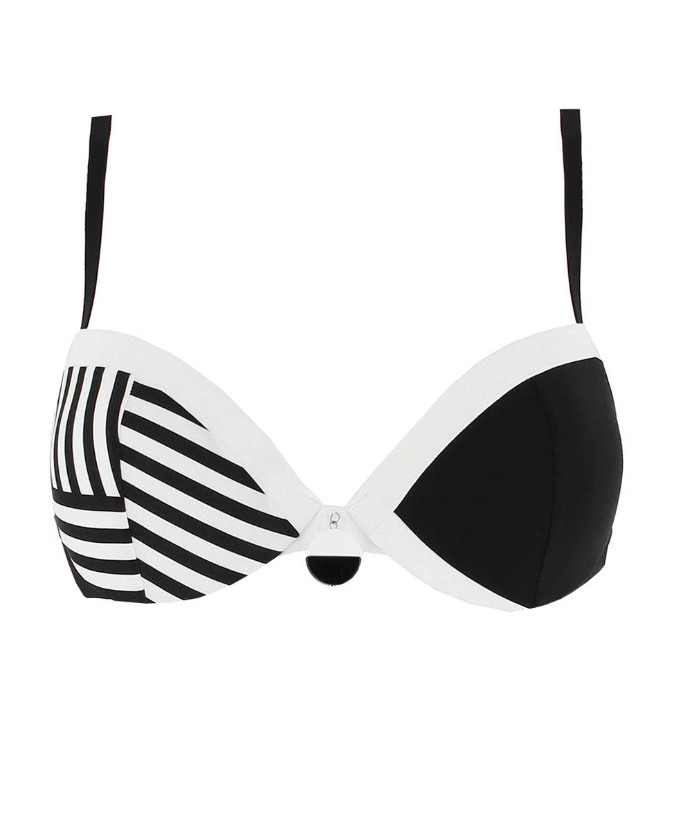 maillot-de-bain-coque-Lise-Charmel-bain-new-croisiere-rayures-blanc-et-noir-ABA8589-RN