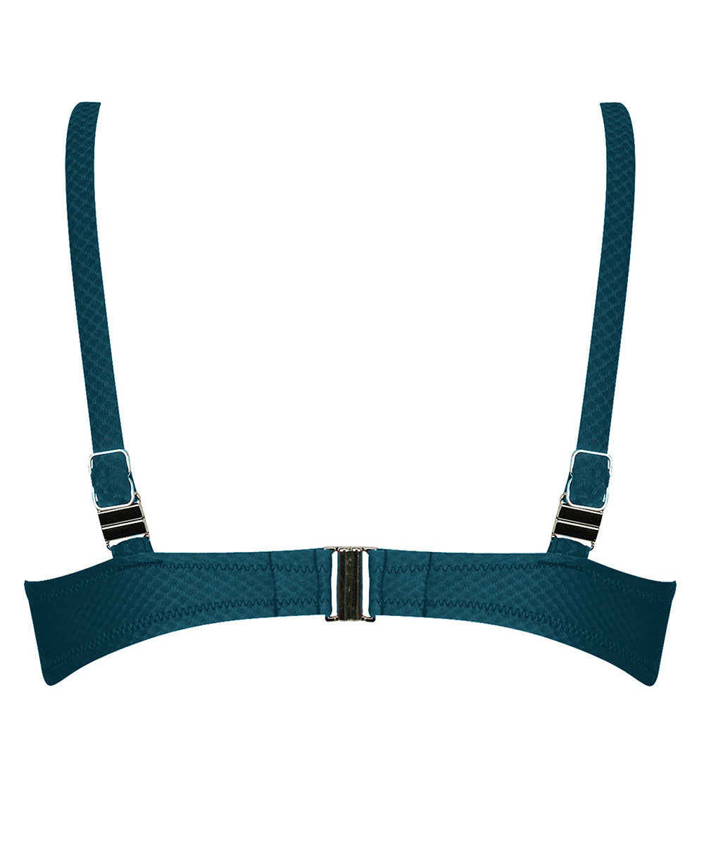 Maillot de bain grande taille coque La Vogueuse vert vogue Antigel Bain FBB4007-VV 2