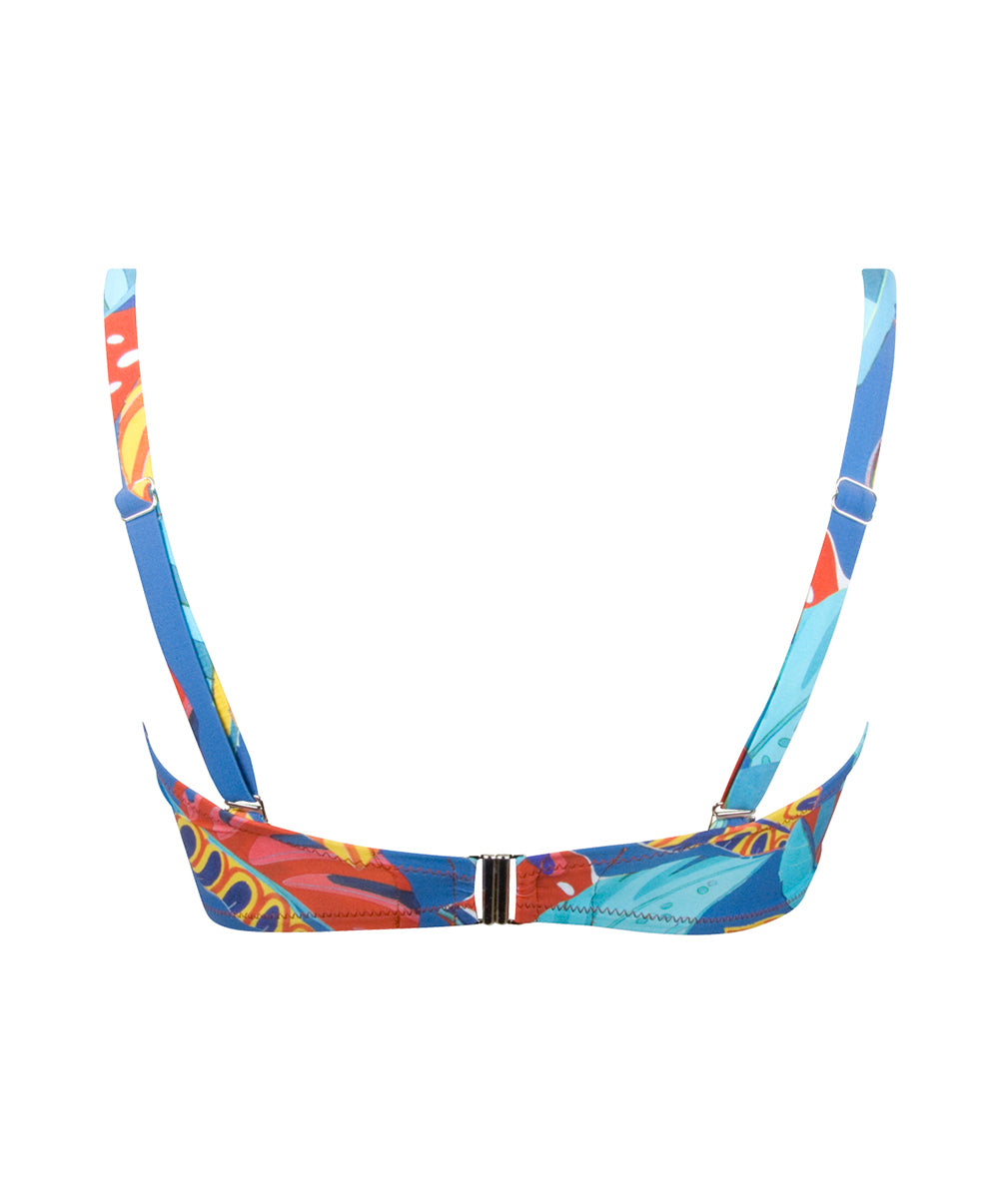 Soutien-gorge de bain souple bandeau La Foglia Antigel ciel feuillage Antigel Bain FBB7454-CF