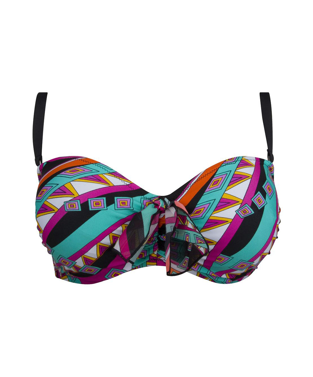 Soutien-gorge de bain souple bandeau La Psychédélia fantasmagorie Antigel Bain FBB7424-FA 10