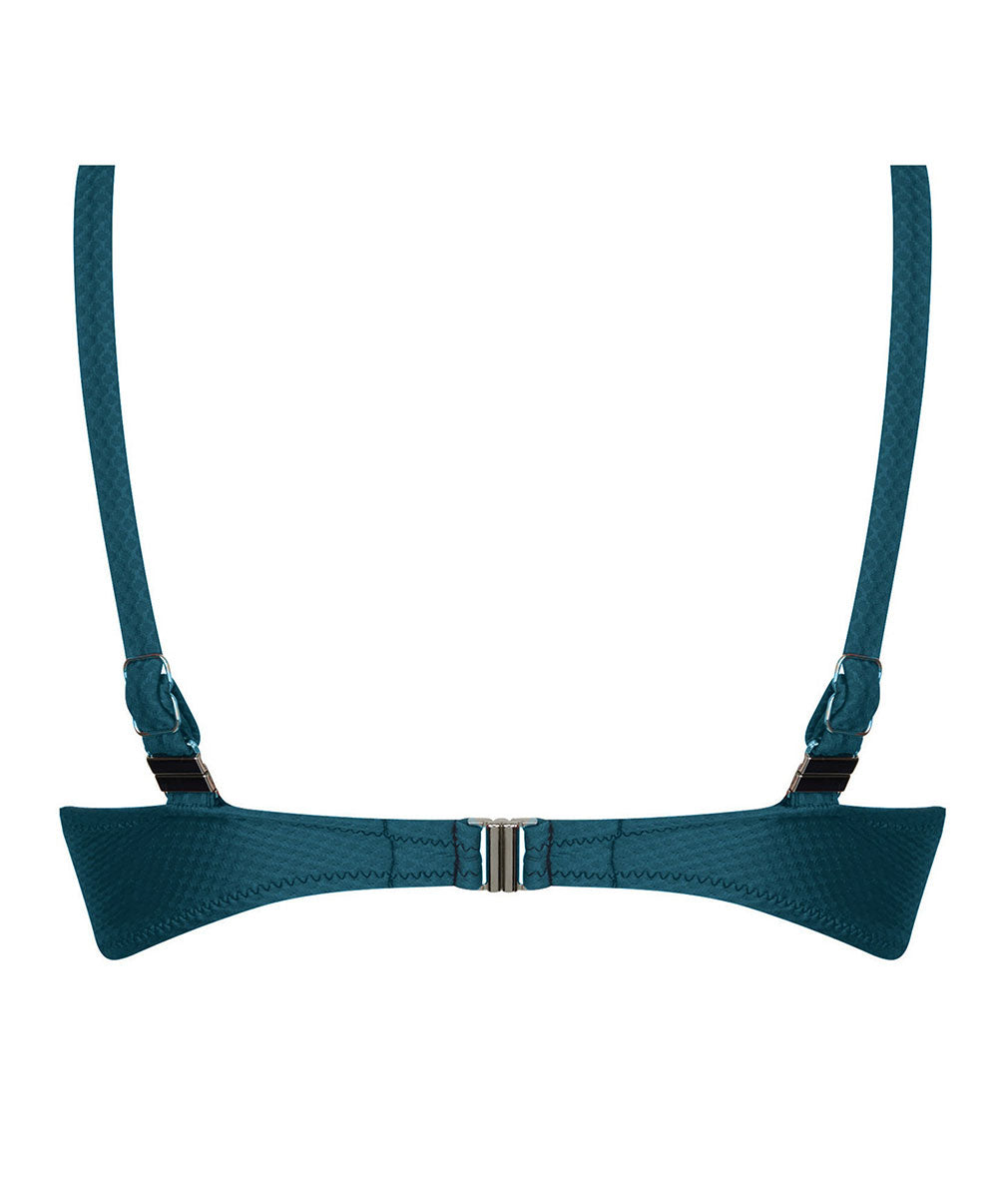 Maillot de bain triangle armatures La Vogueuse vert vogue Antigel Bain FBB3207-VV 7