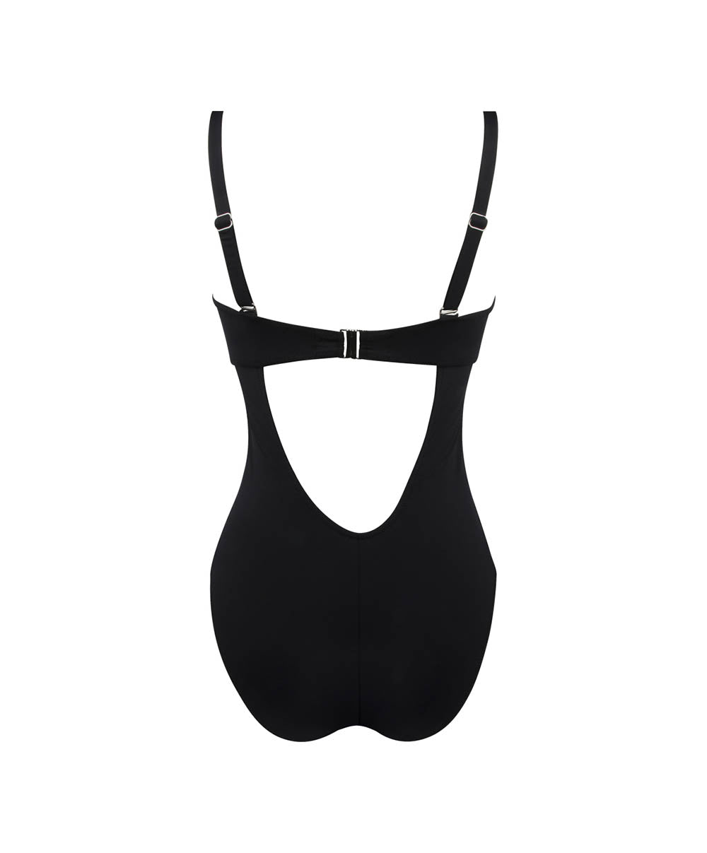 Maillot de bain bustier La rebelle chic Python or Antigel Bain FBB7525-PO