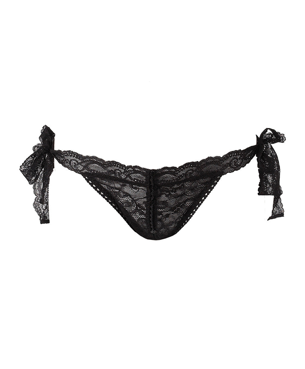 Culotte-Coquine-Noir-Boîte-à-Désir-Aubade-P020 noir et blanc