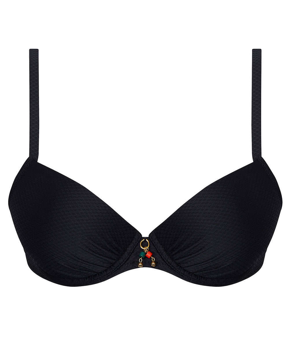 Soutien-gorge de bain coque La Vogueuse noir Antigel Bain EBB4307-NO 1