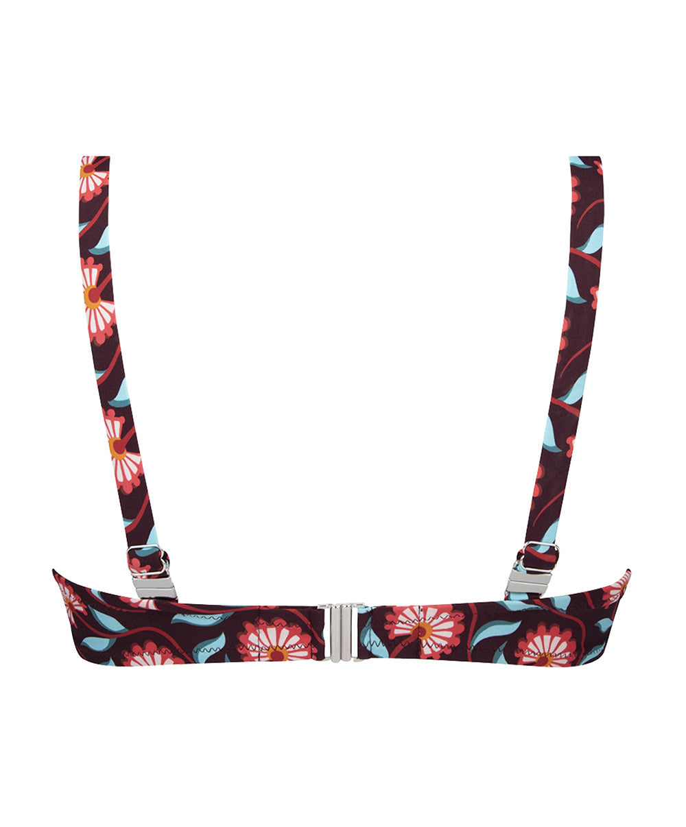 Soutien-gorge de bain corbeille grande taille La Muse Bohème prune Antigel Bain FBB3536-PB 10