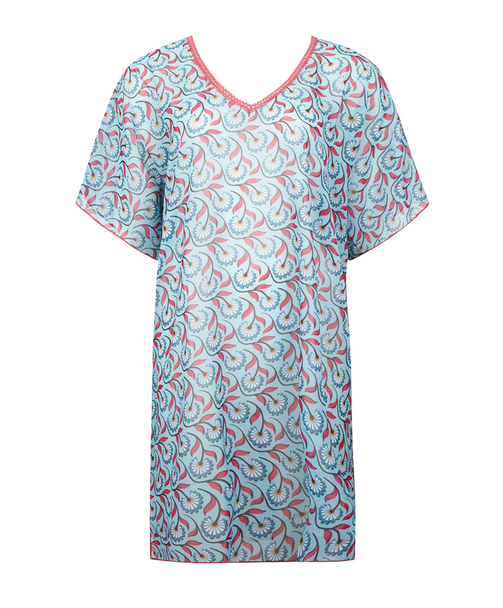 Tunique De Plage Plissée LISE CHARMEL - Taille S (FR38), Multicolore, Neuve Avec étiquettes