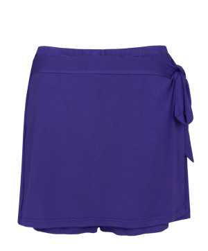 Short jupe de plage La Chiquissima purple Antigel Bain ESB0614 MP
