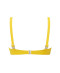 Maillot de bain triangle souple à armatures La Chiquissima jaune Antigel Bain FBB3314 MS 101