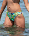 Culotte de bain taille ajustable La Feminissima vert émeraude Antigel Bain FBB0370 VE