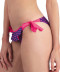 Maillot de bain slip à lacets bikini La Badineuse rose Canaille  Antigel Bain EBA0191 RC profil