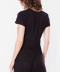 T shirt manches courtes col en V Antigel de Lise Charmel Simply Perfect noir ENA9106 NO dos
