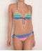 Maillot de bain deux pieces Ibaru swimwear Borabora Multicolore