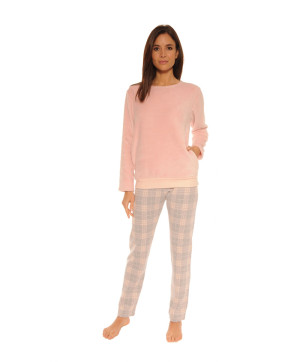 Pyjama polaire Utah Christian Cane Collection homewear femme 61151 3671 440 face