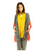 Cape polaire Sun Collection homewear Christian Cane Gris jaune rouge