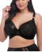 Soutien gorge grande taille armature plongeant Elomi Roxanne noir EL4460 BLK