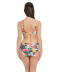 Soutien gorge de bain armatures plissé Margarita Island Fantasie Swim Multicolore ensemble dos