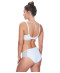 Haut de maillot de bain balconnet à armatures décolleté cœur blanc Sundance blanc Freya swim AS3970 WHE 2