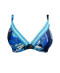 Maillot de bain triangle avec armatures Lise Charmel bain Soleil floral Bleu ABB2546 BF