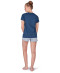 T shirt manches courtes Sleep Mix & Match Skiny S 080079 3129 ensemble dos