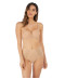 Culotte taille haute coton Wacoal Lisse frappe nude WE145008 FRP 2
