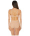 Culotte taille haute coton Wacoal Lisse frappe nude WE145008 FRP 3