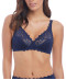 Soutien gorge sans armatures Wacoal Eglantine bleu marine WEBFA162 INK