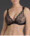 Soutien gorge grande taille triangle Art of Ink icone Aubade TD12 02 CONE