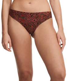 CULOTTE, STRING, SHORTY : String taille basse tigre