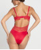Body sexy prêt à porter Lise Charmel Glamour Couture rouge ALH5207 GD 5