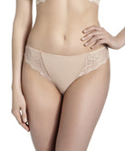 Tanga Simone Pérèle Caresse peau rosée 12A710-739