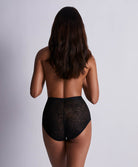 Culotte haute gainante Sculpt by Aubade Black pepper Aubade 1W24-BLAP
