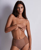 Culotte haute gainante Sculpt by Aubade Cinnamon Aubade 1W24-CINN