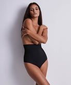 Culotte très haute gainante Sculpt by Aubade Black pepper Aubade 1W25-BLAP