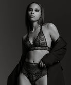 Soutien-gorge triangle bralette Rythm of desire Noir Aubade 2A10B-NOIR