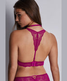 Soutien-gorge triangle bralette Rhythm of desire Radiant pink Aubade 2A10B-RADI