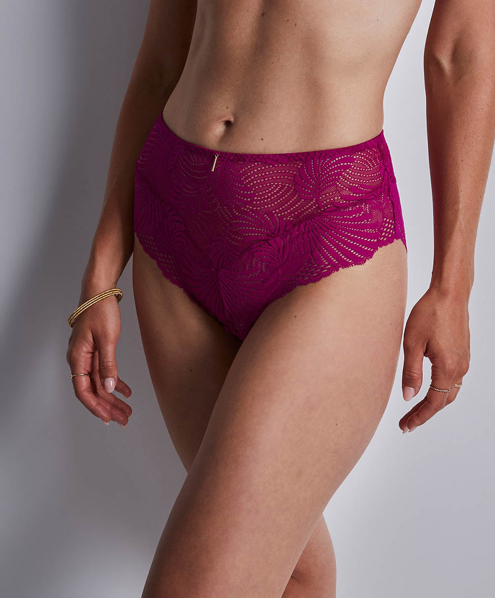 Culotte haute Rhythm of desire Radiant pink Aubade 2A24-RADI