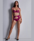 Porte-jarretelles Rhythm of desire Radiant pink Aubade 2A50-RADI
